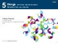 Five things we have learned about mobility from our clients -- IBM, Alistair Rennie