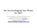Are You Geotagging Your Photos For Local SEO?