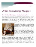 Ariba Knowledge Nuggets - Invoice Automation