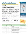 Ariba Knowledge Nuggets - Maintaining and Managing Your Solution Licensing for OND
