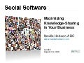 Maximizing Knowledge-Sharing