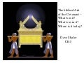 The Ark of the Covenant