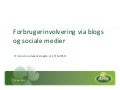 Arlas brug af blogs og sociale medier