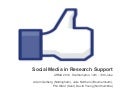 ARMA 2012 social media in research support