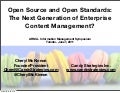 Open Source and Open Standards for Information and Records Managers