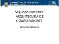 Arquitectura de Computadores II bimestre
