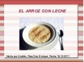 Arroz con leche
