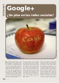 Google + ¿Un plus en las redes sociales?