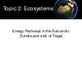 Artic energy pathways part 1