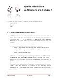 Quelles méthodes et certifications projet choisir ?
