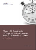 TOC- Improve FMCG Distribution Channel Performance