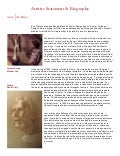 Artist statement (1)