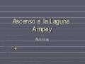 Ascenso a la laguna