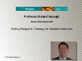 Writing Religion and Theology for Multiple Audiences - Professor Richard Ascough 