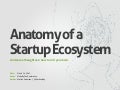 Anatomy of a Startup Ecosystem