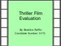 Evaluation