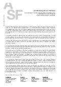Communiqué ASF : Condamnation de Mutware