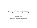 ASFV genome sequencing