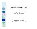 Health at the livestock‐policy interface