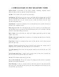 A simple glossary of time management terms