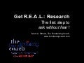 Ask Without Fear Expanded: Step 1 Research