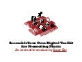 Digital Toolkit for Promoting Music (version 1)