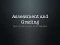 Assessment