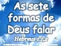 As sete formas de deus falar