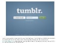 Crash Course: How to Set Up Your Tumblr