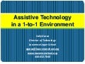 Assistive technology presentation 2010 final
