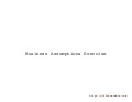 Assumptions exercise