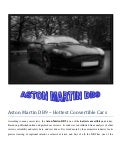 Aston martin db9