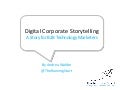 Digital Corporate Storytelling