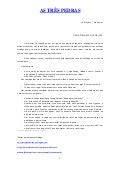 As três pedras