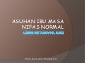 Asuhan kebidanan pada ibu nifas