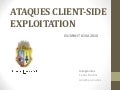 Ataques client side exploitation