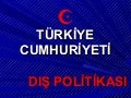 Atatürk dönemi̇ diş poli̇ti̇ka