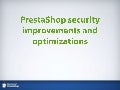 Good practices for PrestaShop code security and optimization