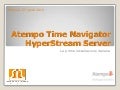 Atempo Time Navigator HyperStream server - Stefano Acquas