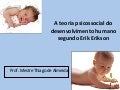 A teoria do desenvolvimento humano segundo Erik Erikson