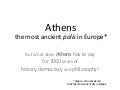 Athens in time