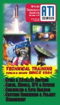 NEW catalog of ATI courses on Acoustics, Sonar, Engineering, Radar, Missile, Defense, Space and Satellite 