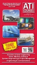 Catalog of ATI courses on Space, Satellite, Radar, Missile, Defense & Systems Engineering with courses from January 2012 to June 2012