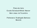 Plano de aula 