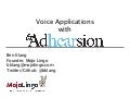Voice Applications with Adhearsion @ ATLAUG 2012