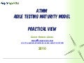 Shirly Ronen - A practical view on Agile Testing Maturity Levels