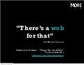 There&rsquo;s a web for that - Atomer och bitar "Dags för mobilsajt"