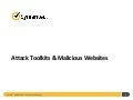 Attack Toolkits and Malicious Websites