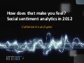Attensity Sentiment Symposium 2012 Presentation