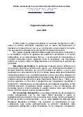 Attività programmate 2009